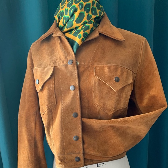 LEVIS 1980’s Suede Leather Jacket - Picture 4 of 7